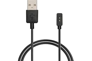 kwmobile Ładowarka USB kompatybilna z Xiaomi Redmi Watch 4 / Watch 3 Active / Lite / Smart Band 8 / 8 Pro / Band 2 - zapasowy kabel do zegarka Smart Watch - Fitness Tracker kabel do ładowania w