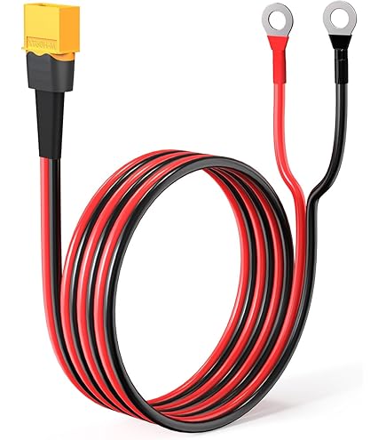 GELRHONR Connecteur de Batterie parallèle xt60i 1-Femelle à 2 câble Femelle avec Fil de Silicone 12awg 7 Pouces, câble séparateur y Port xt60 pour rc Quadcopter ebike