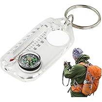 Moschettoni Con Bussola Toddmomy - 24 Pezzi Per Trekking, Campeggio E Sopravvivenza - Foto 2