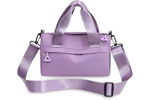 HICARRY Mini Gym Bag, Nylon Mini Duffle Bag, Small Waterproof Crossbody Shoulder Bags Lightweight Zipper Gym Tote Bag with Adjustable Strap