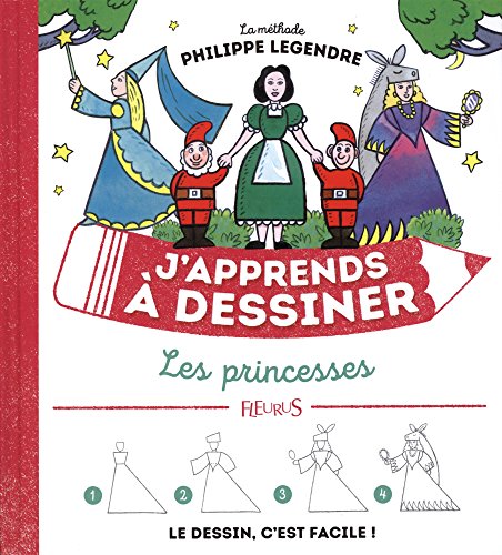 couverture de : J'apprends &agrave; dessiner les princesses
