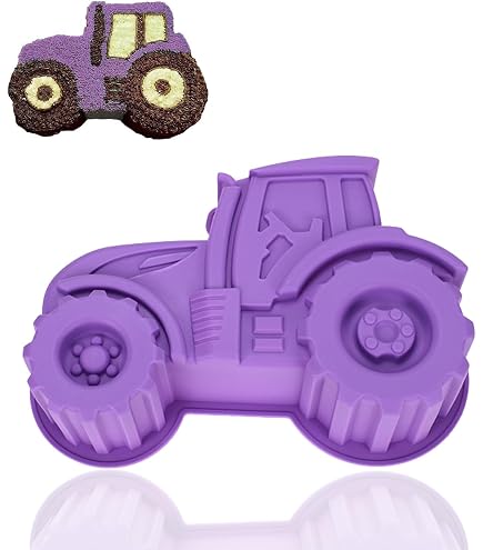 thirei Stampo da Dessert per Auto Stampo Per Torta Trattore Stampo