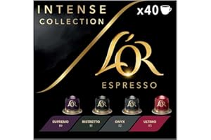 L'OR Espresso Intense Variety Box Coffee Pods x40 Nespresso®* Compatible