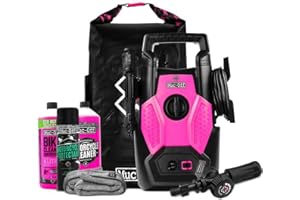 Muc-Off Ensemble Nettoyeur Haute Pression Motos - Le Premier Nettoyeur Haute Pression Motos au Monde - Comprend le Nettoyant Motos Muc-Off, le Spray de Protection pour Motos et davantage !