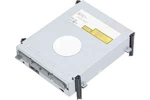 ASHATA Reemplazo de Unidad de DVD ROM para 360, Unidad de Disco de Disco DVD ROM para 360 Unidad de Disco de Consola de Juegos con Controlador de CD DVD ROM Externo