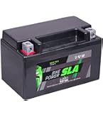 intAct - Bike-Power GEL12-12B-4, CT12B-4, Batería de moto 12V 10Ah 210A