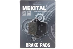 MEXITAL Pastiglie freno Posteriore per EXC 125 300 450 500 (4T/2T) Six Days (11-18) EXC 400 Racing EXC 525 (04-07) EXC 125 200 (04-18) EXCF250/XC250 XC300 2T (06-18) SXF450 (03-16)