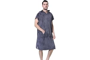 ONTHIS Swim Towels, Microfiber Beach Towel Robe for Men/Women, Quick Dry Changing Robe Towel for Swimming Surfing and Beach