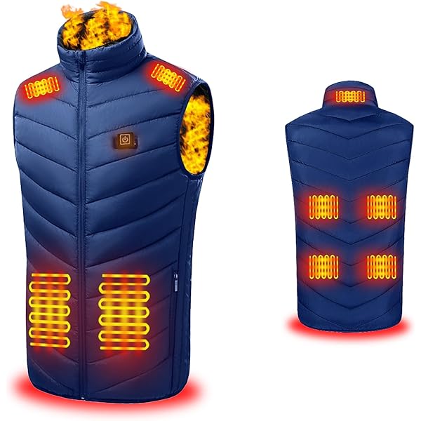 Gilet Riscaldato UNBON Uomo/Donna - Batteria 10000mAh, 6 Zone Calore - Foto 7