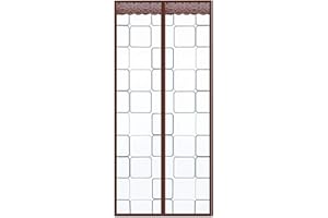 HMHD Tenda della Porta Isolamento, Termica e Isolante Prova di Vento Schermo Magnetico Facile Installazione Chiude da Sola, per Le Porte Anteriori e Posteriori -C-130x240CM