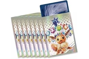 ‎BB-TOY-TRADES Pokemon Evoli - Prismatische Entwicklungen Elite Top Trainer Box Sleeves Hüllen Gloss für Karten, Kartenhüllen Packung mit 65 Stück, für Sammelkarten Spiele mit BB-Toy-Trades Versandschutz
