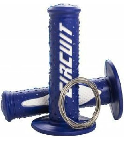 Maniglie UFO Axiom Per Moto Cross - Tricolore, Nero/Rosso/Bianco, Per Yamaha/Honda/KTM - Foto 2