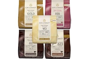 PARKERS FOODSERVICE Callebaut Bundle 5 x 400g Compatible with Callebaut