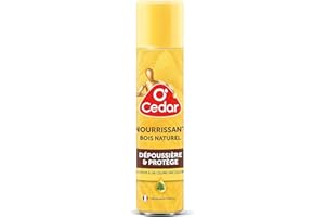 OCedar Aérosol Nourrissant Bois Naturel, 300 ml