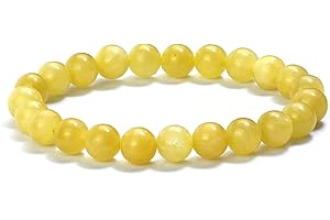 RAFFICI Gemstone Bracelet – Anxiety Relief & Chakra Balance, Adjustable Stretch Beads Bracelet with Tiger’s Eye & Mixed Stones for Well-Being, Women, Men & Teens Gift