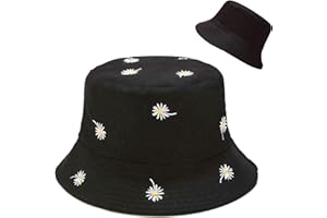 XYIYI Bobs Chapeau Réversible Seau Chapeau Pêche Chapeau De Soleil pour Femmes Filles