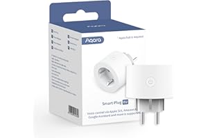 Aqara Enchufe Inteligente, Requiere AQARA HUB, Zigbee 3.0, con Programación, Temporizador y Control de Voz, Control de Energí