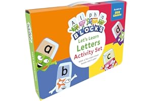 Alphablocks Let's Learn Letters Activity Set: Perfect for Ages 3-6, 4 Wipe Clean Titles with Free Pen! (Numberblock Wipe Clean Titles)