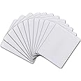A-SUB Sublimation Mouse Pad Blank Rectangular Blanks 12 pcs for Sublimation Transfer Heat Press Printing Crafts 24x20x0.2cm White
