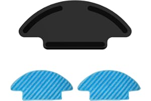 LEFANT 2 ściereczki do wycierania i 1 uchwyt na ściereczkę do M210/ M210B/M213/ M213S/M210P/ N1, części zamienne do robota zamiatającego