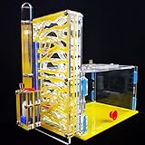 KKmoon DIY Ameisenfarm T-Design Fütterungsbereich Acryl Farm Insect Villa Pet Mania Haus Ant Nest Geburtstagsgeschenk Geschen