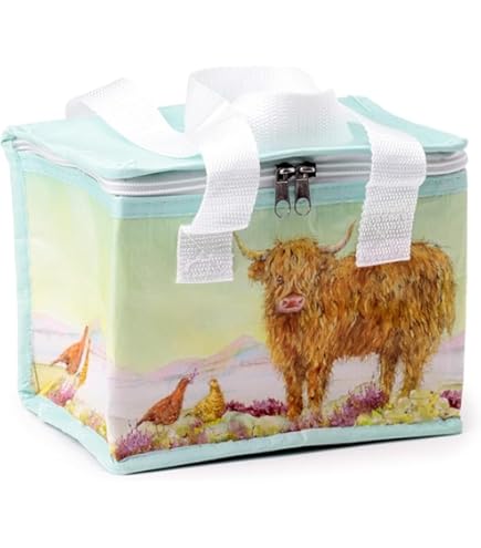 Set 3 Portapranzo A Tema Mucca Highland Coo: Scatole Per Snack Impilabili Per Bambini E Adulti - 2