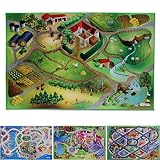 Spielmatte | verschiedene Motive | Phthalat-frei | erweiterbar zu einer riesigen Spiellandschaft | Spielteppich Größe 100 x 150 cm