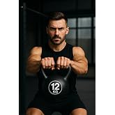 Leyaton 12 Kg &Ccedil;aydanlık Tipi Dambıl Kettlebell Ağırlık Siyah Tek Ebat