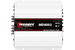 TARAMP'S Taramps MD 800.1 Car Audio Amplifier 1 Channel 800 Watts RMS 2 Ohms