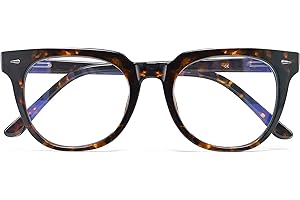 KANASTAL Femme Lunette Lunettes Anti Lumière Bleue Anti Fatigue Monture de Lunettes Protection UV Unisexe