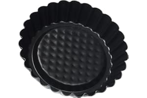 Zenker Set mini stampi per tortine, crostatine, tartellette, 6 pezzi, rivestimento antiaderente