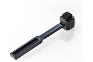 VINYLRECORDSLOVE Spazzola ad aghi Vinile | Spazzola ad aghi per dischi | Pulizia per pickup | Spazzolina Pulizia Testina | Spazzola antistatica in fibra di carbonio