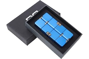 Zerodis Infinity Cube Fidget Toy, Lega di Alluminio allevia Lo Stress e l'ansia Il Tempo di Uccisione Portatile Trasforma i cubi magici da Ufficio Giocattoli agitarsi per Bambini e Adulti(Blu)