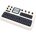 Glaeptio FM 1 Synthétiseur FM Portable Clavier MIDI 27 Touches (Gris clair) | Moteur FM à 6 Opérateurs avec 32 Algorithmes, 128 Préréglages D'usine et 12 Polyphonies Vocales, Arpégiateur 7 Modes