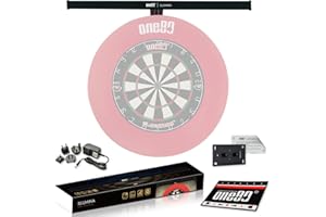 ONE80 Dart Illumina Éclairage LED avec petit tapis en nylon