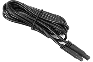 QQMORA Câble D'extension de Caméra de Recul, 8,2ft 5Pin Mâle à Femelle Ligne de Vue Arrière de Voiture pour Camions 12V / 24V, Camping-Cars, Remorques, Bus, Fourgonnettes