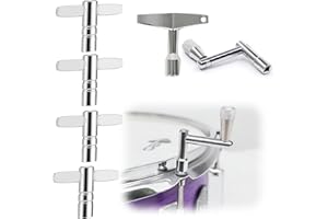 XLTXWD 6PCS Drum Key, Drum Key Tool, Drum Tuner Universal for Precise Drum Adjustments, Durable Tuning Accessory with Secure Grip ﻿