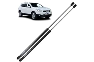 BIAREN 2x Rear Tailgate Boot Gas Struts For Nissan Qashqai J10 2007-2013 Lift Support System 365 (N) 515 MM (Does No Fit For NJ10 +2 Models) - 90450-JD01C