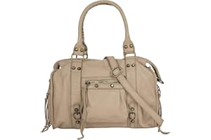 Samantha Look Sac shopping Femme cuir véritable