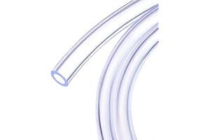 M METERXITY Klar Vinyl Schläuche - PVC Rohr Schlauch Anwendung für Wasser Übertragung (3mm ID 5mm AD 3Ft)