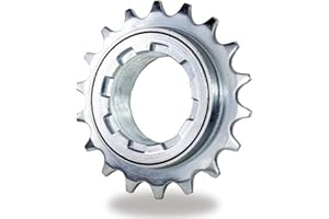 TSTRAUM Ruota libera per bicicletta a velocità singola 16/18 denti, accessorio di ricambio compatibile con ruota libera da 1/2'' x 1/8''