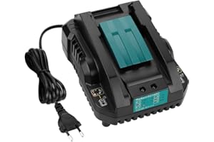 Energup 14,4 ~ 18 V 3 A ładowarka do Makita 18 V DC18RA DC18RC DC18RD DC18SF i 14,4 V ~ 18 V BL1850 BL1840 BL1830 BL1430 BL1415 akumulatory