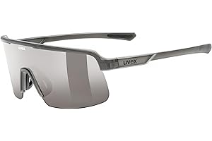 uvex dyrt, okulary sportowe unisex-dorosły, smoke gray matt/smoke gray, one size