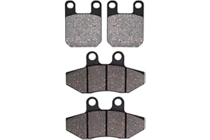 KYN For RIEJU RR 50 Castrol 2000-2002, MRX 125 2002 2003 2004 2005 2006 2007 2008 RR50 MRX125 Pastillas de Freno traseras Delanteras de Motocicleta Disco orgánico