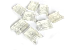 Yuanqian Poulies de bloc pare-chocs de porte coulissante idéale comme accessoires de salle de bain