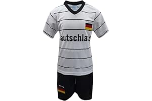 Fashion Boy Fussball Fan Set Deutschland Germany Trikot + Shorts, JS112e