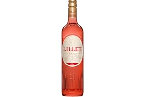 ‎LILLET Lillet Rosé, französischer Wein-Aperitif, fruchtig-frischer Geschmack von Orange & roten Früchten, für Spritz & Cocktails, 17% Vol., 1 x 0,75 l