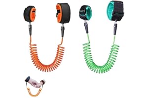 Locisne Baby Anti-lost Belt, Baby Kids Safty Anti Lost Walking Hand Belt Wrist Link Bungee Leash Safety Toddler Harness, Travelling Helper (1.8m +2.5m)