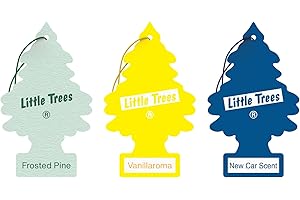 Little Trees Air Freshener, Traditional Fragrances, Pack of 3 (Packaging may vary)