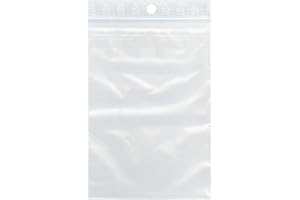 MATERIEL-PRO Sachets pour bijoux ou pochette plastique zip - Format 100 x 150 mm / Lot de 100